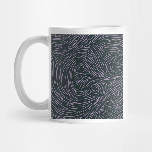 abstract lines coalesce colorful  pattern by Darksavage